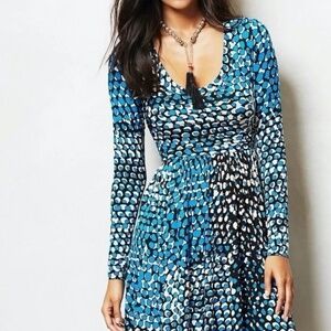 Anthropologie Plenty by Tracy Reese Dotscape Dress, Size Medium